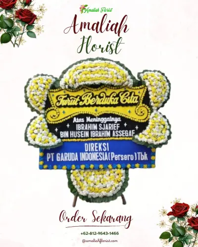 Papan Bunga Duka di Wedding Venue Kementerian Pertanian Ri