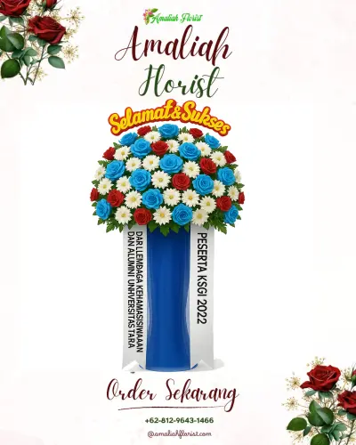 Standing Flower di Wedding Venue Kementerian Pertanian Ri